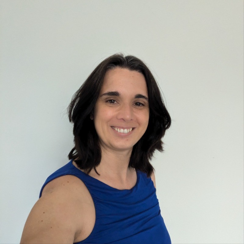 Headshot of Dr Samantha Shepperd, Clinical Lead, smiling with dark hair