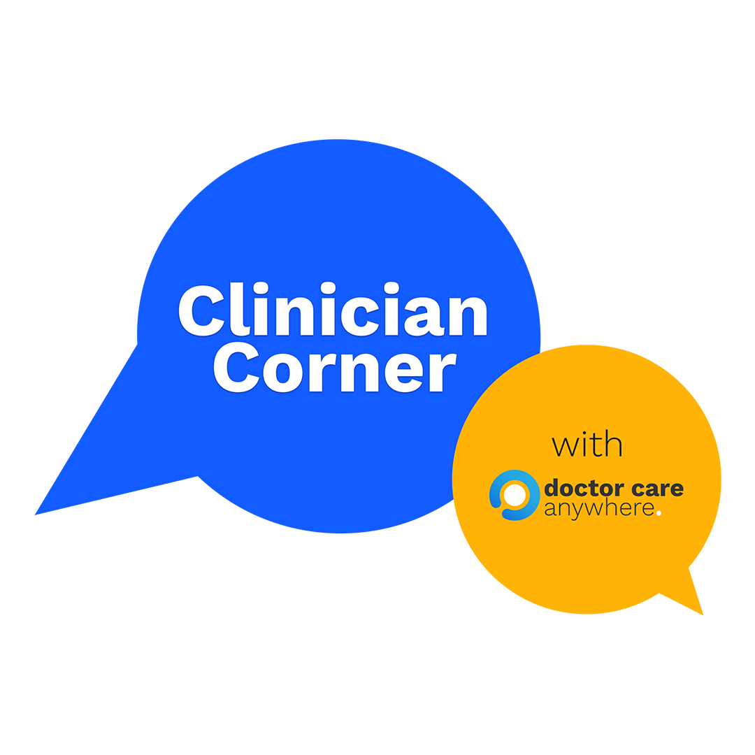 New Clinician Corner Logo Static with White Background